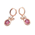 New Model Earrings 14K Rose Gold Earring Wholesale